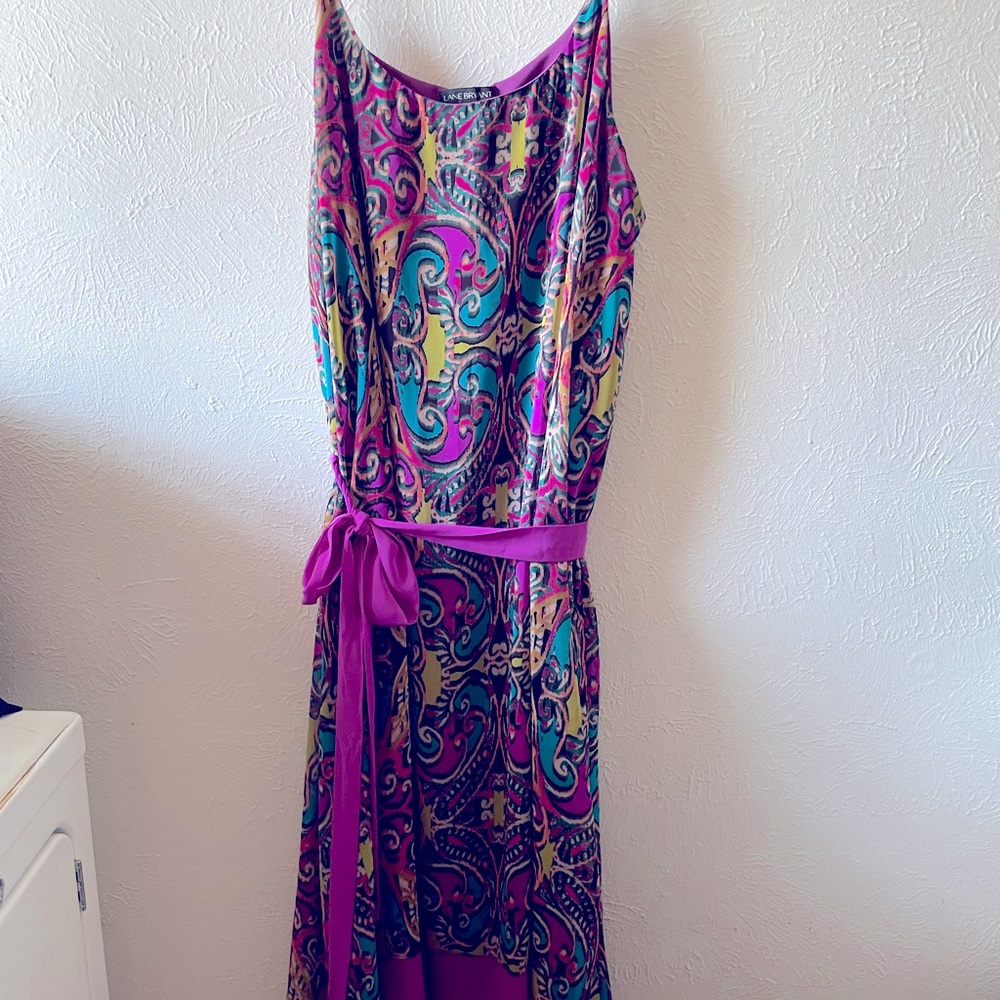 Lane Bryant spaghetti strap dress